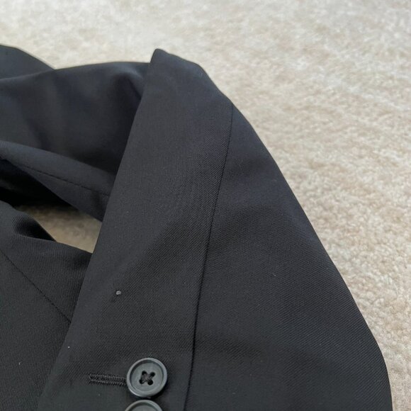 Stafford Performance Classic Fit Black Wool Blazer Suit Jacket 38S 38 Short - Picture 11 of 15